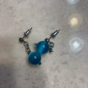 Blue Drop Earrings